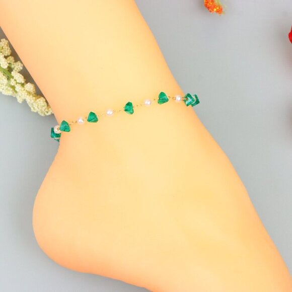 "Handmade Anklet – A Stylish Choice for Women, Thoughtful Gift Idea, EVCH1391 - Picture 10 of 10